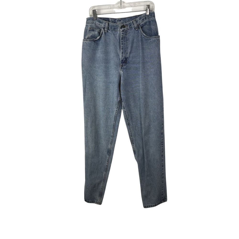 Vintage Gitano Jeans Size 12 Long High Waisted Straight Leg 80s 90s Retro Preppy